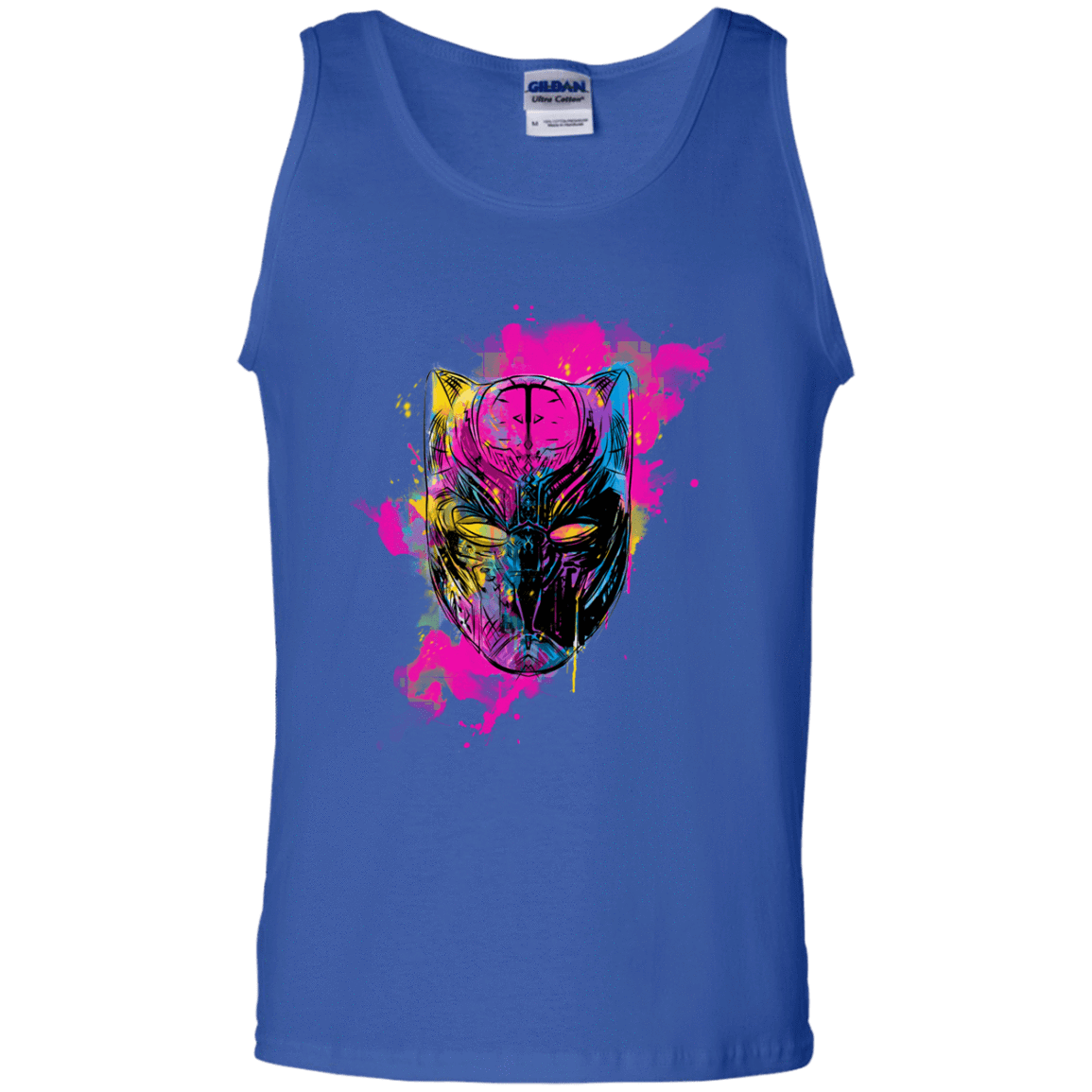 Graffiti Panther Men's Tank Top