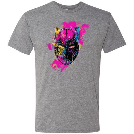 T-Shirts Premium Heather / S Graffiti Panther Men's Triblend T-Shirt