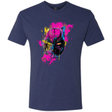 T-Shirts Vintage Navy / S Graffiti Panther Men's Triblend T-Shirt