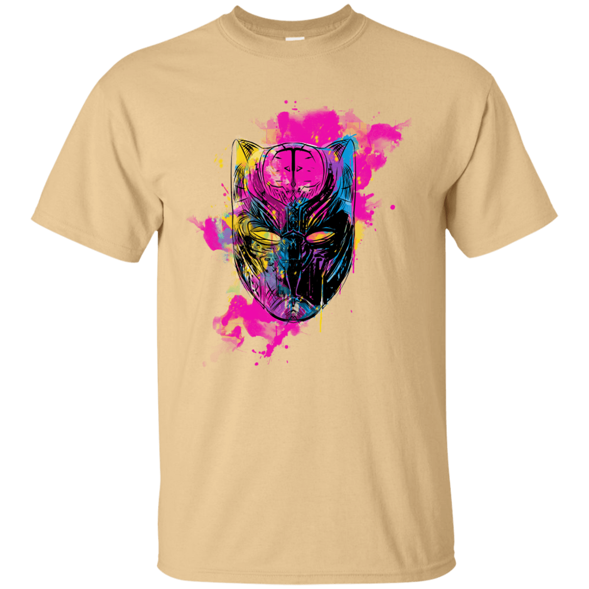 T-Shirts Vegas Gold / S Graffiti Panther T-Shirt