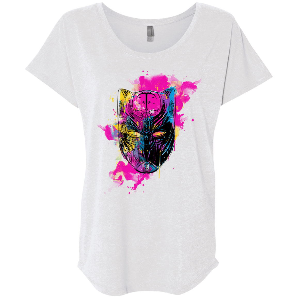 Graffiti Panther Triblend Dolman Sleeve