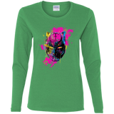 T-Shirts Irish Green / S Graffiti Panther Women's Long Sleeve T-Shirt