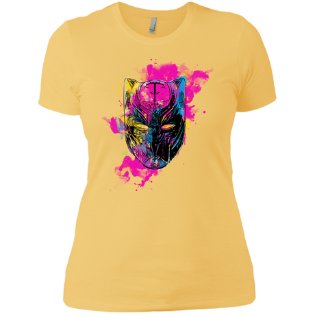 T-Shirts Banana Cream/ / X-Small Graffiti Panther Women's Premium T-Shirt