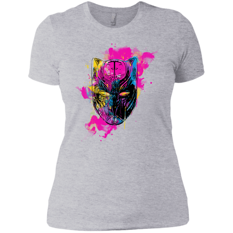 T-Shirts Heather Grey / X-Small Graffiti Panther Women's Premium T-Shirt