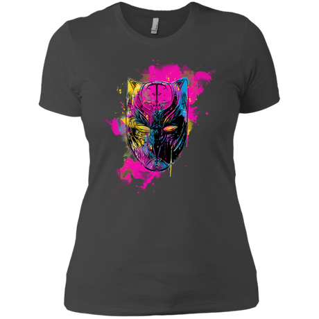 T-Shirts Heavy Metal / X-Small Graffiti Panther Women's Premium T-Shirt