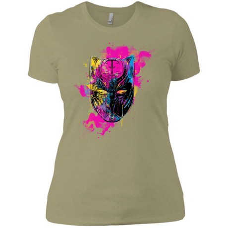 T-Shirts Light Olive / X-Small Graffiti Panther Women's Premium T-Shirt