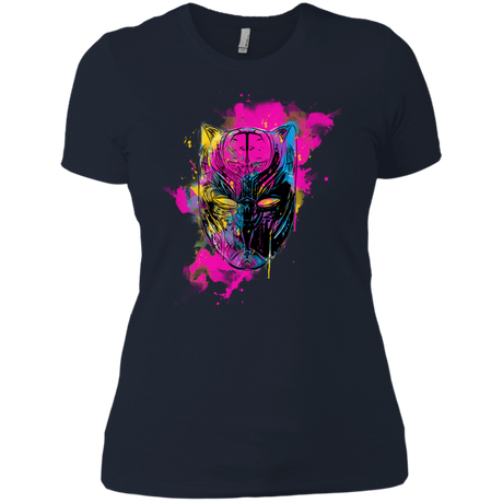 T-Shirts Midnight Navy / X-Small Graffiti Panther Women's Premium T-Shirt