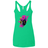 Graffiti Panther Women's Triblend Racerback Tank