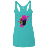 Graffiti Panther Women's Triblend Racerback Tank