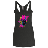 Graffiti Panther Women's Triblend Racerback Tank