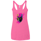 Graffiti Panther Women's Triblend Racerback Tank
