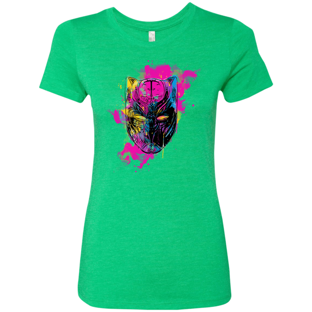 T-Shirts Envy / S Graffiti Panther Women's Triblend T-Shirt