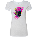 T-Shirts Heather White / S Graffiti Panther Women's Triblend T-Shirt