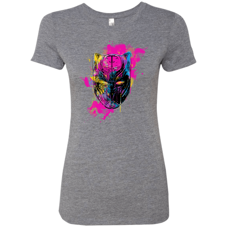 T-Shirts Premium Heather / S Graffiti Panther Women's Triblend T-Shirt