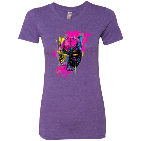 T-Shirts Purple Rush / S Graffiti Panther Women's Triblend T-Shirt