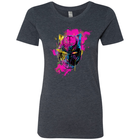 T-Shirts Vintage Navy / S Graffiti Panther Women's Triblend T-Shirt