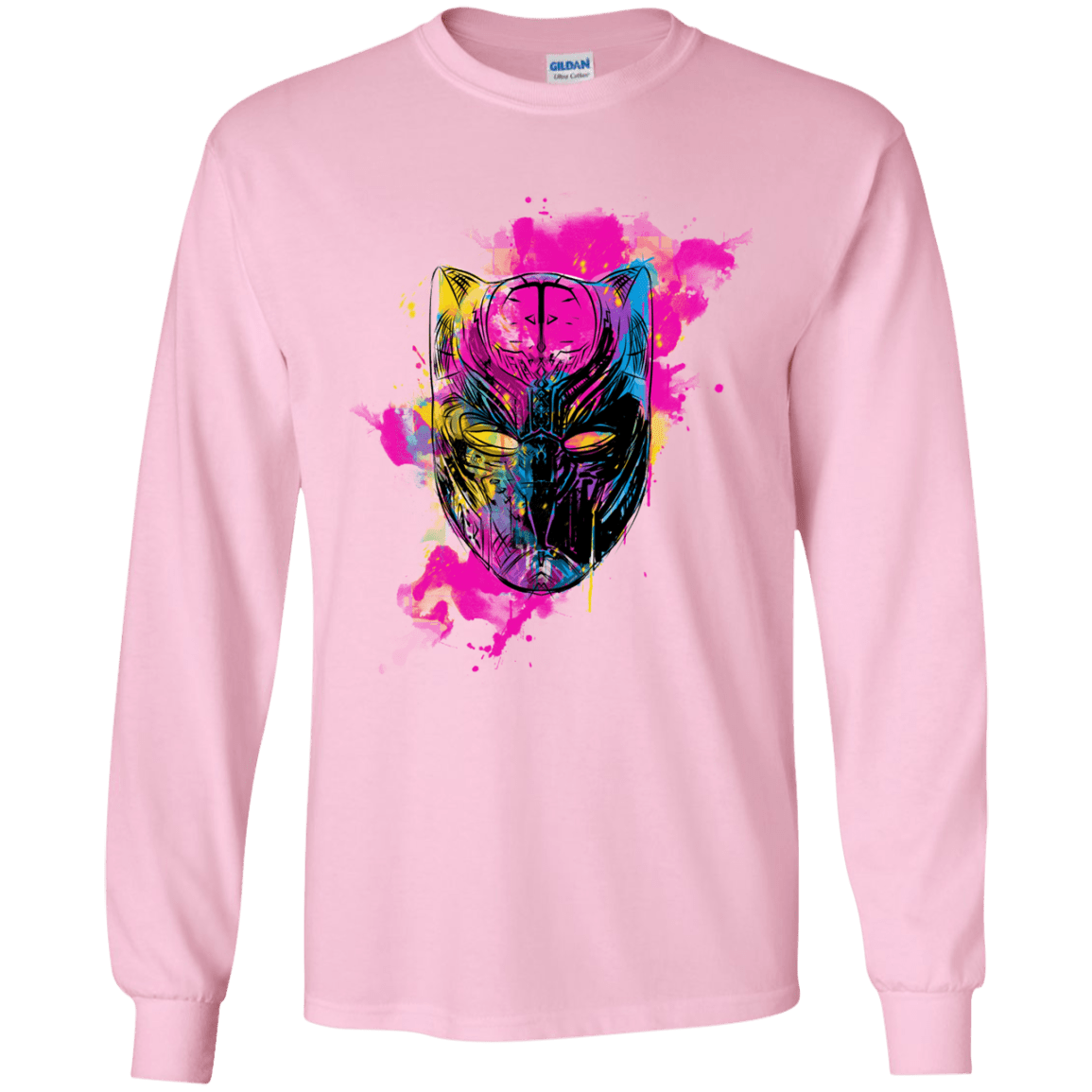 Graffiti Panther Youth Long Sleeve T-Shirt