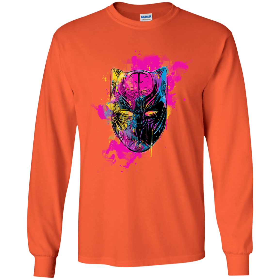 Graffiti Panther Youth Long Sleeve T-Shirt