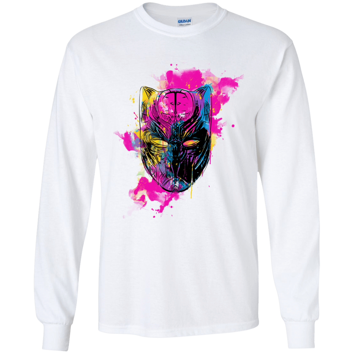 Graffiti Panther Youth Long Sleeve T-Shirt