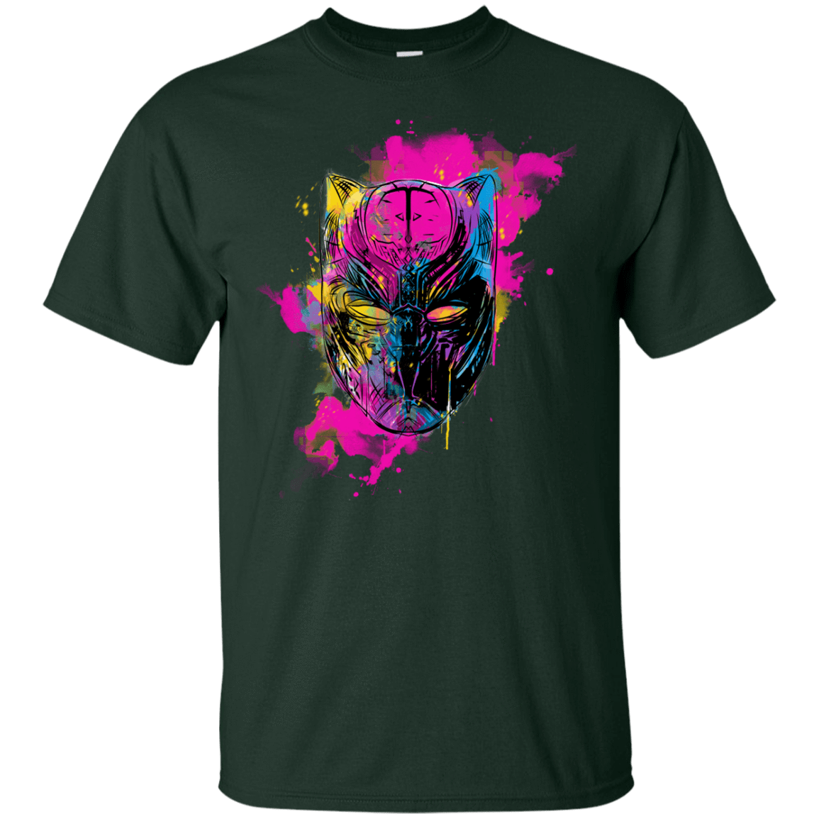 T-Shirts Forest / YXS Graffiti Panther Youth T-Shirt