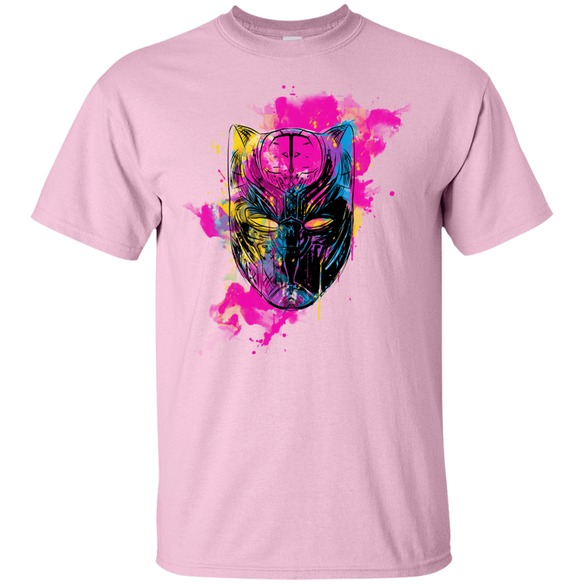 T-Shirts Light Pink / YXS Graffiti Panther Youth T-Shirt