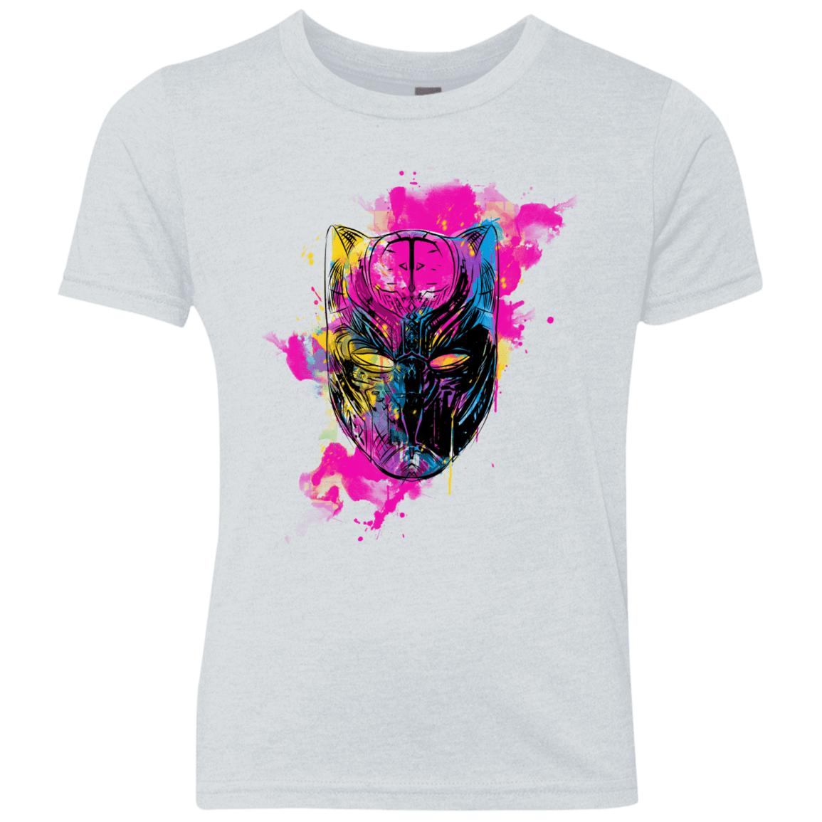 Graffiti Panther Youth Triblend T-Shirt
