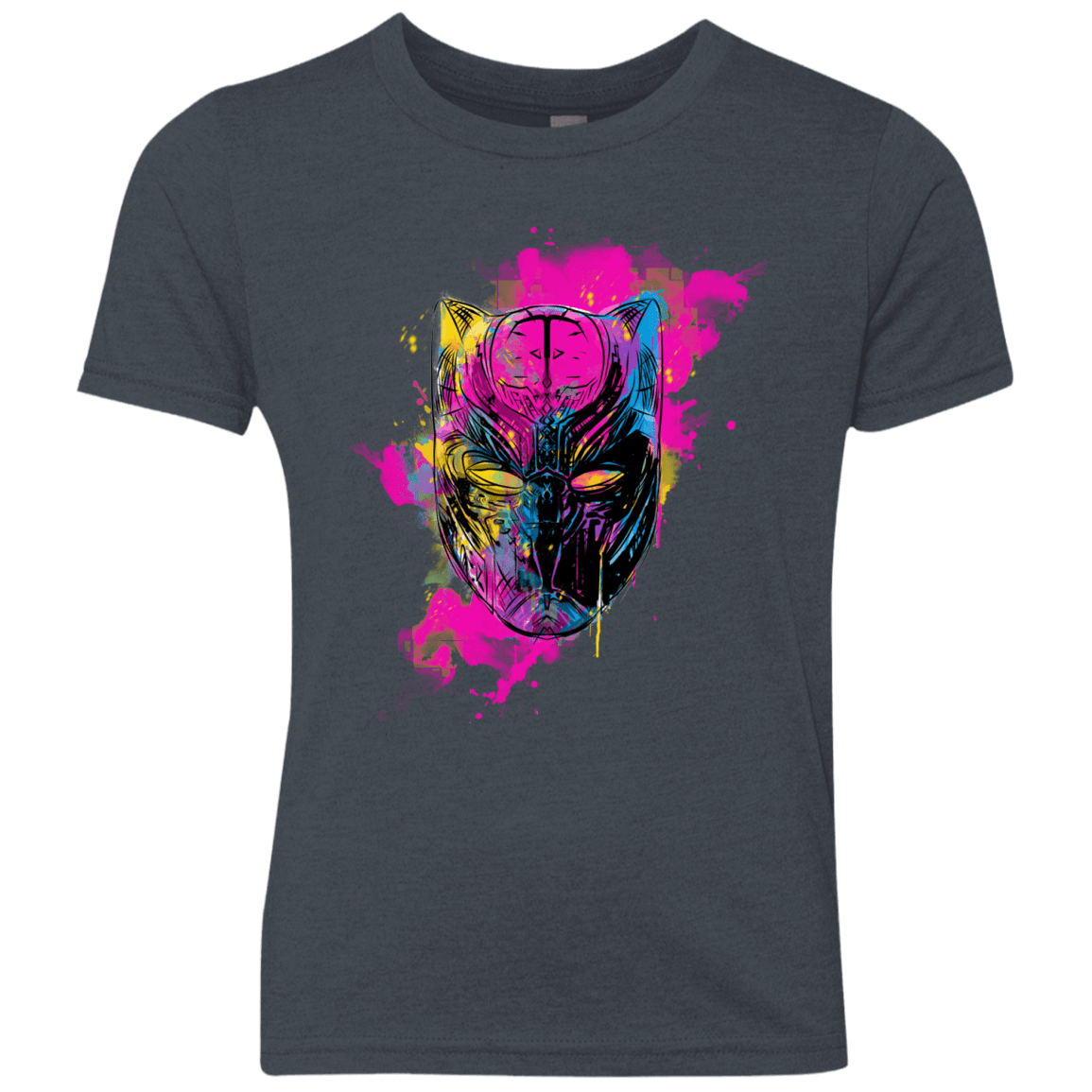 Graffiti Panther Youth Triblend T-Shirt