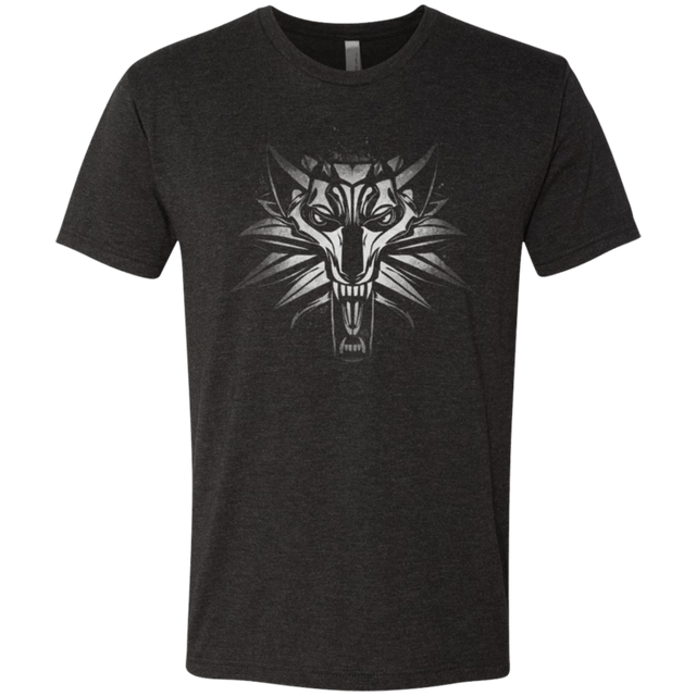 T-Shirts Vintage Black / Small Graffiti White Wolf Men's Triblend T-Shirt