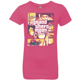 T-Shirts Hot Pink / YXS Grand theft moon Girls Premium T-Shirt
