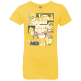T-Shirts Vibrant Yellow / YXS Grand theft moon Girls Premium T-Shirt