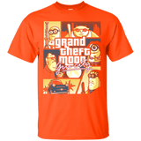 T-Shirts Orange / Small Grand theft moon T-Shirt