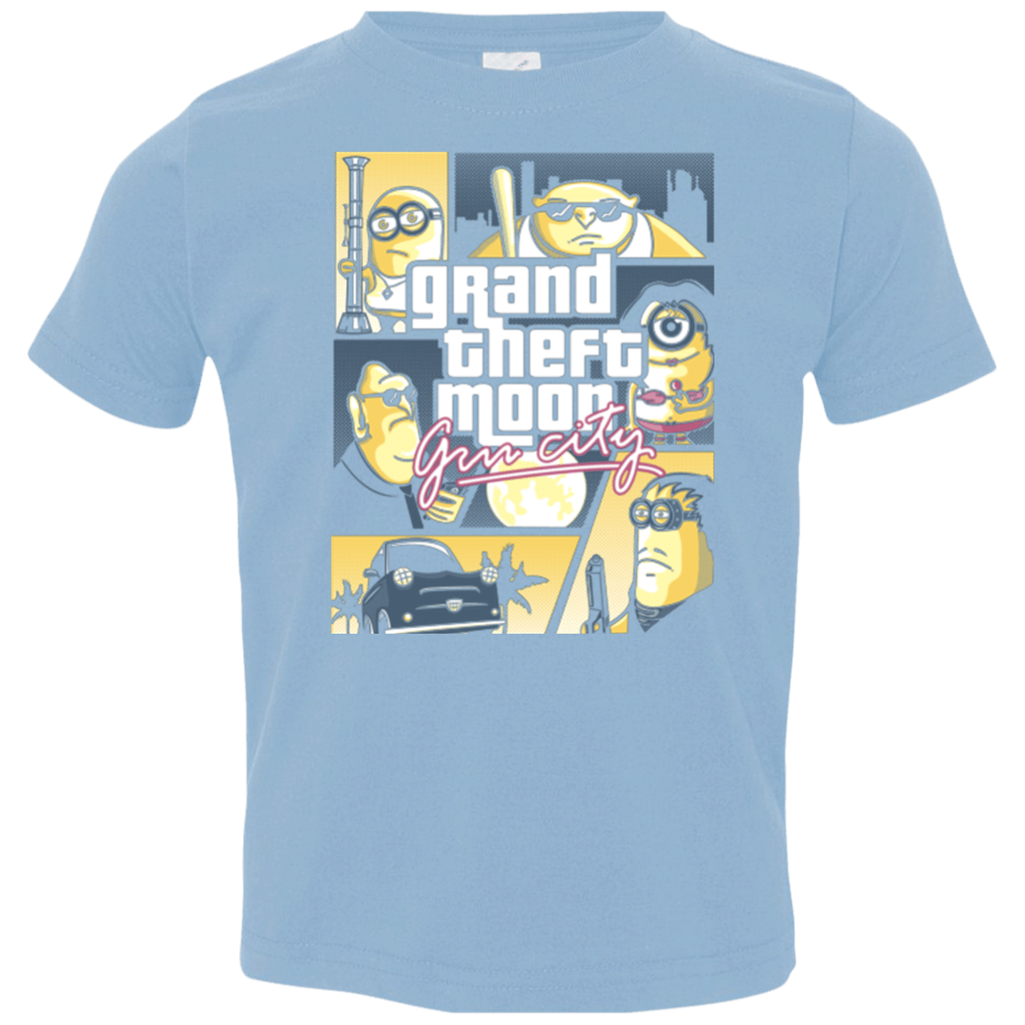 T-Shirts Light Blue / 2T Grand theft moon Toddler Premium T-Shirt