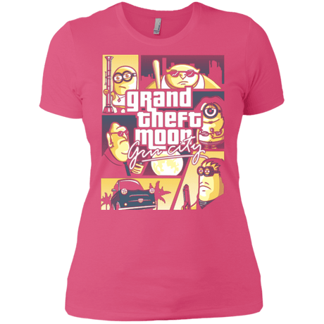 T-Shirts Hot Pink / X-Small Grand theft moon Women's Premium T-Shirt