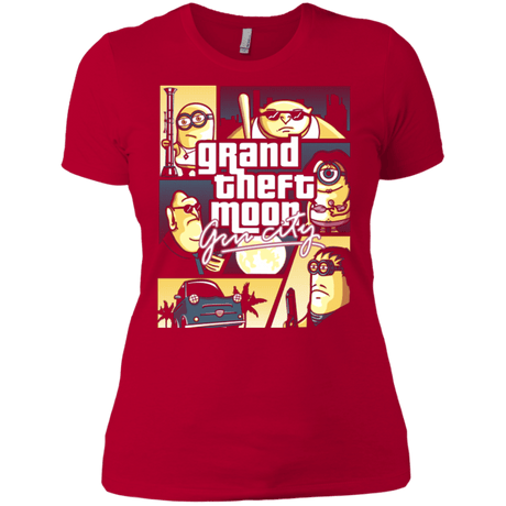 T-Shirts Red / X-Small Grand theft moon Women's Premium T-Shirt