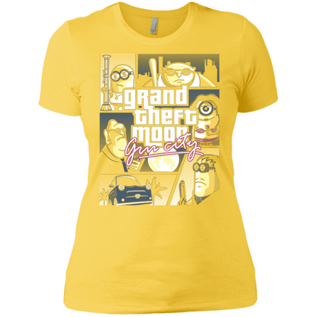 T-Shirts Vibrant Yellow / X-Small Grand theft moon Women's Premium T-Shirt