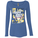 T-Shirts Vintage Royal / Small Grand theft moon Women's Triblend Long Sleeve Shirt