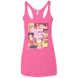 T-Shirts Vintage Pink / X-Small Grand theft moon Women's Triblend Racerback Tank