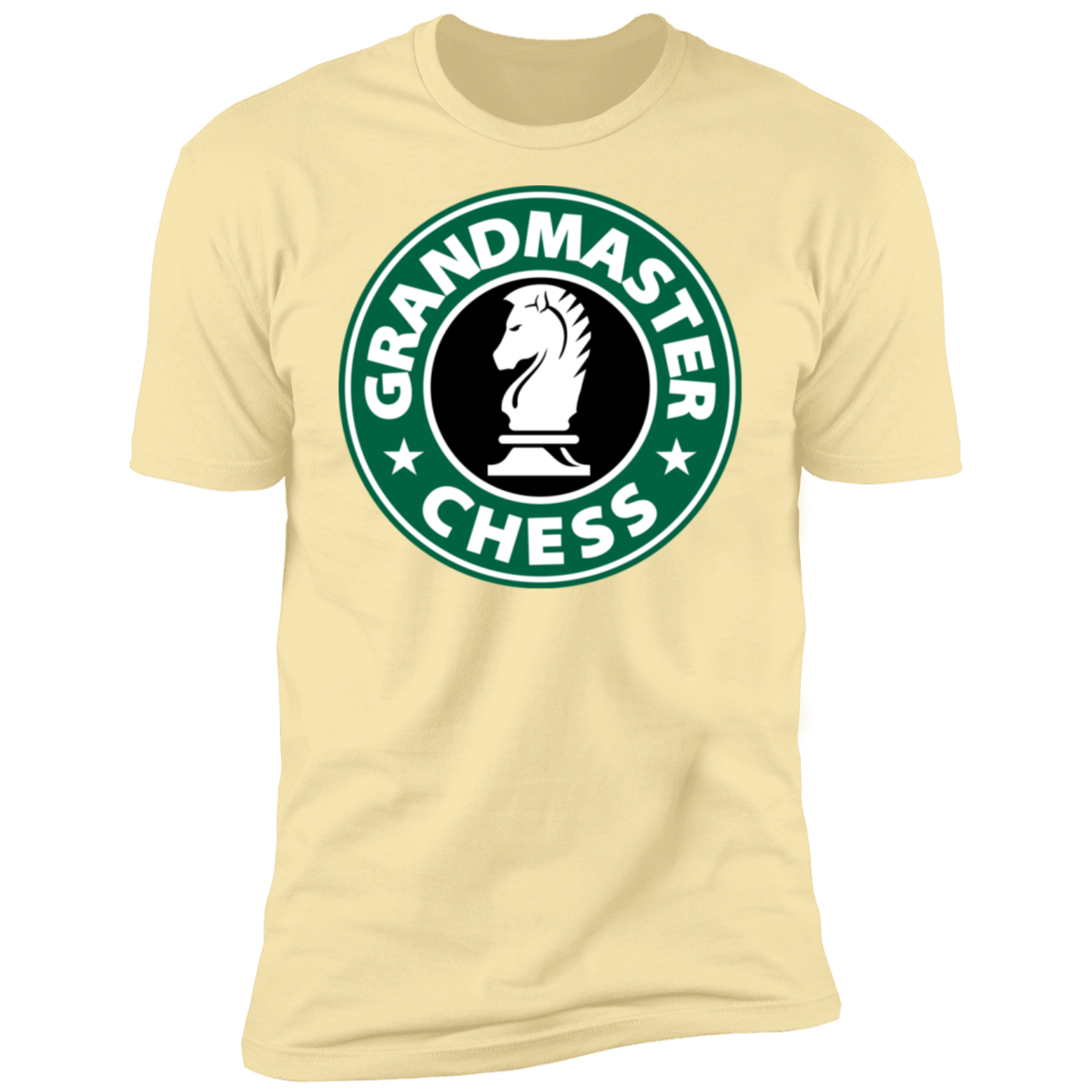 T-Shirts Banana Cream / S Grandmaster Chess Men's Premium T-Shirt