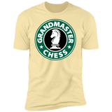 T-Shirts Banana Cream / S Grandmaster Chess Men's Premium T-Shirt
