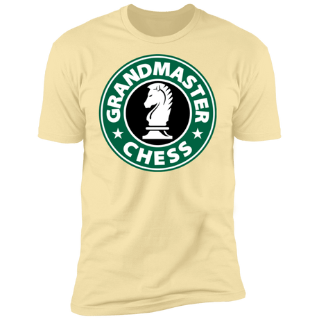 T-Shirts Banana Cream / S Grandmaster Chess Men's Premium T-Shirt