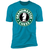 T-Shirts Turquoise / S Grandmaster Chess Men's Premium T-Shirt