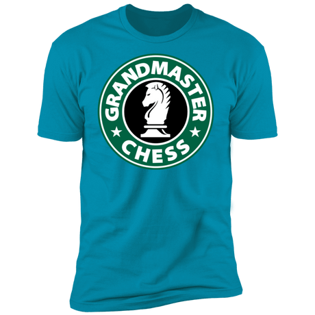 T-Shirts Turquoise / S Grandmaster Chess Men's Premium T-Shirt
