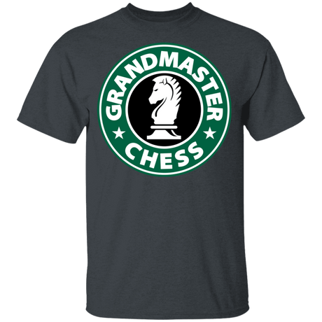T-Shirts Dark Heather / YXS Grandmaster Chess Youth T-Shirt