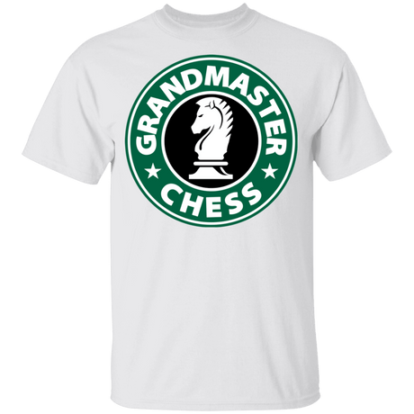 T-Shirts White / YXS Grandmaster Chess Youth T-Shirt