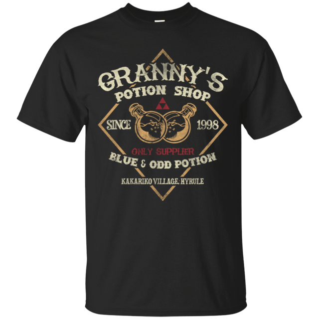 T-Shirts Black / Small Granny's Potion Shop T-Shirt