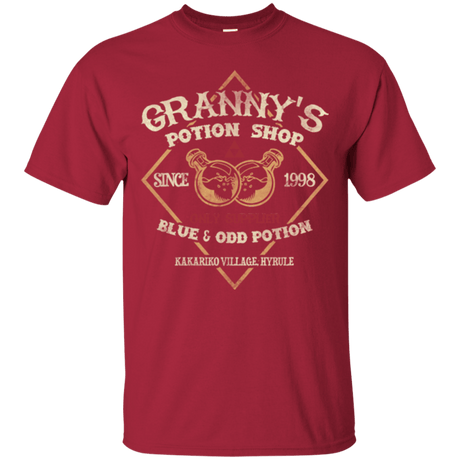 T-Shirts Cardinal / Small Granny's Potion Shop T-Shirt