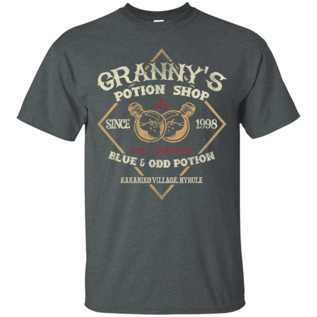 T-Shirts Dark Heather / Small Granny's Potion Shop T-Shirt