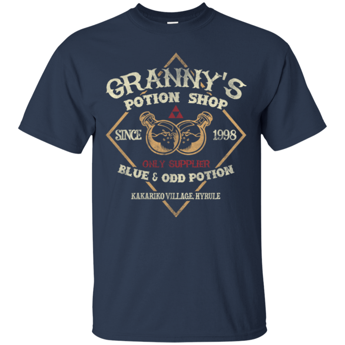 T-Shirts Navy / Small Granny's Potion Shop T-Shirt