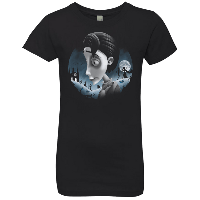 T-Shirts Black / YXS Grave Wedding Girls Premium T-Shirt