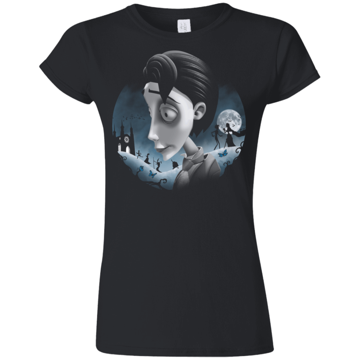 T-Shirts Black / S Grave Wedding Junior Slimmer-Fit T-Shirt